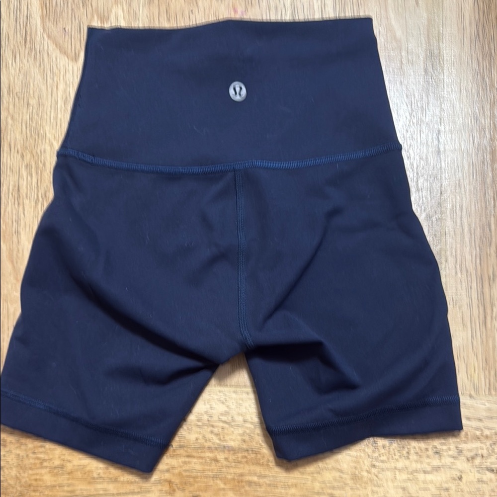 Lululemon Athletica Black Bike Shorts for Active Performance